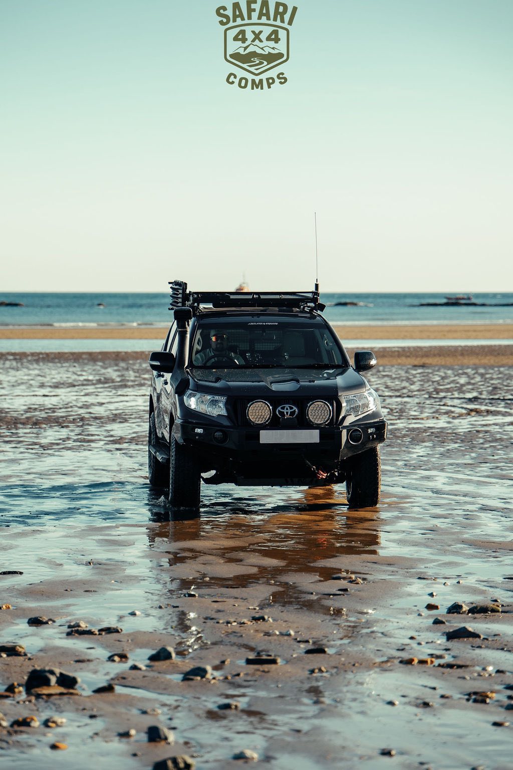 Lewis Huddy with the 2018 Toyota Land Cruiser Overland Spec